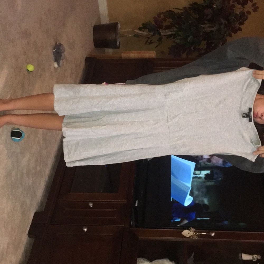 Gray dress